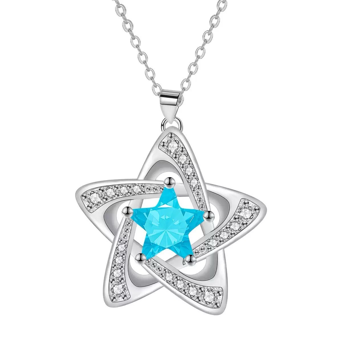 Aquila Blue Star ๐ Pendant Necklace