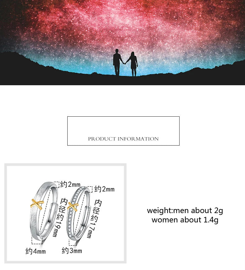 Eternals Knot Royal Bond Couple Ring