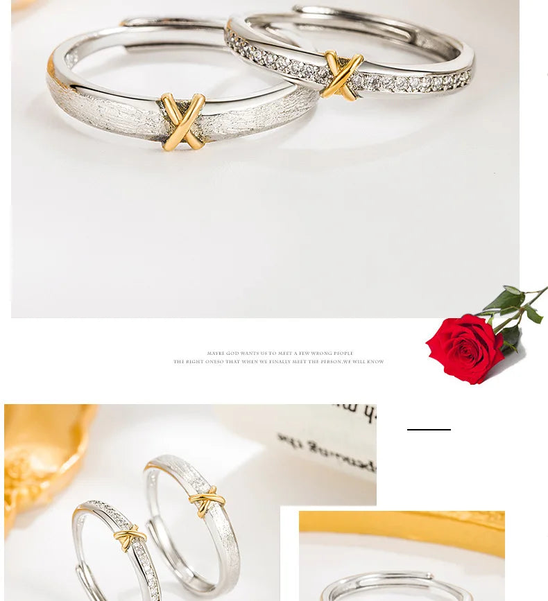 Eternals Knot Royal Bond Couple Ring