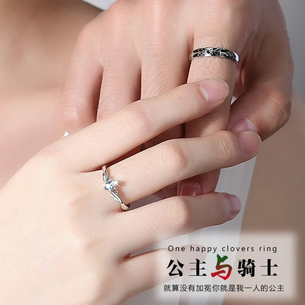 Cleopatra Crown Royal Bond Couple Ring