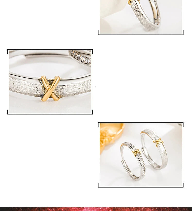 Eternals Knot Royal Bond Couple Ring