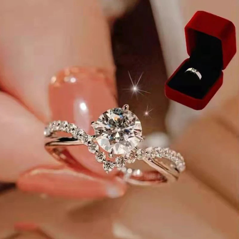 Luminous Legacy Diamond Engagement Couple Ring