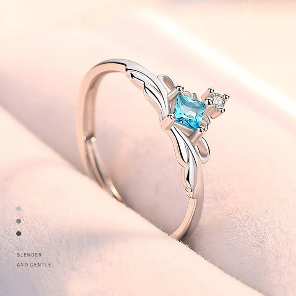 Cleopatra Crown Royal Bond Couple Ring
