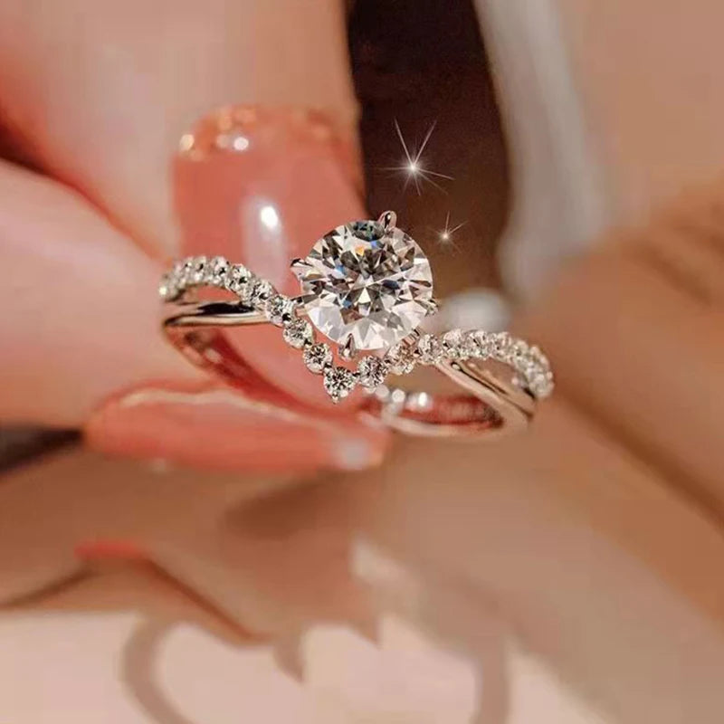 Luminous Legacy Diamond Engagement Couple Ring
