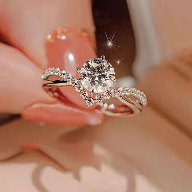 Luminous Legacy Diamond Engagement Couple Ring